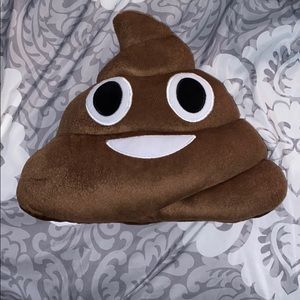 Plush emoji pillow